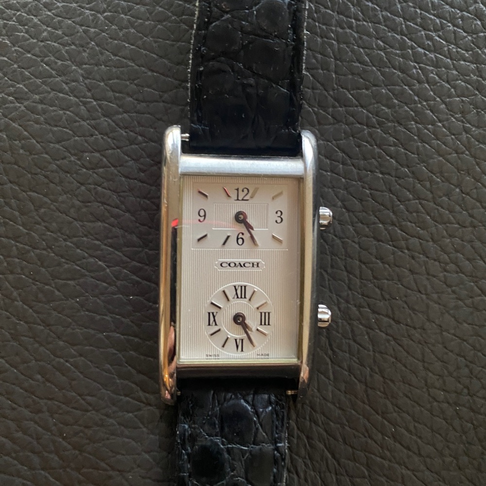 Coach Traveler Dual Time Watch